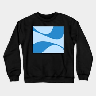 Abstract - blue. Crewneck Sweatshirt